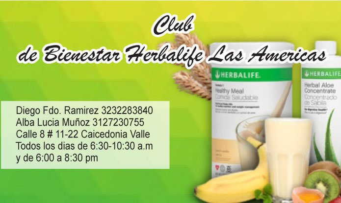 Club de Bienestar Herbalife Las Américas – La Guía de Mi Pueblo