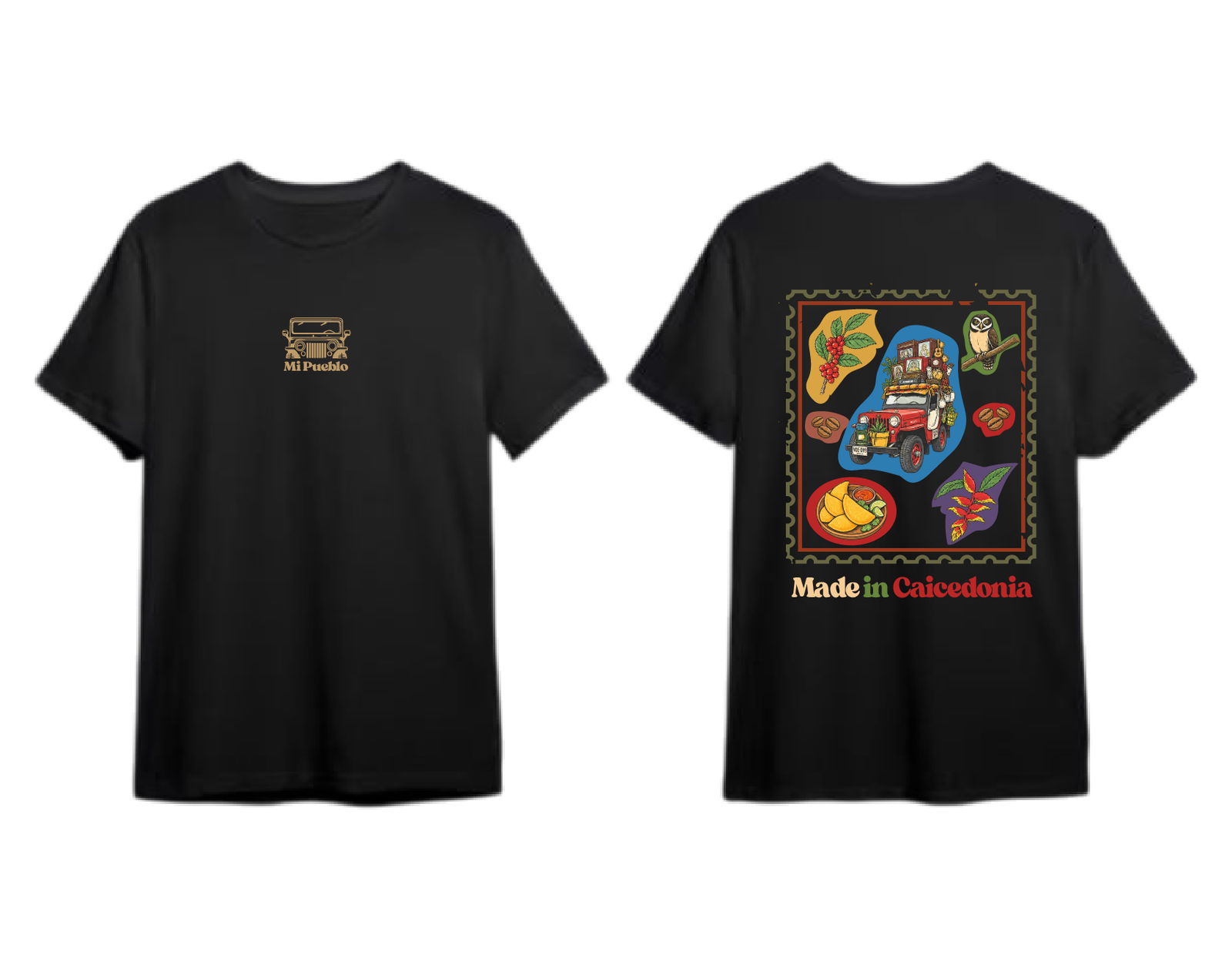 Camiseta Made in Caicedonia