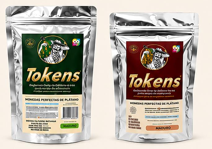 Tokens de Plátano 40g