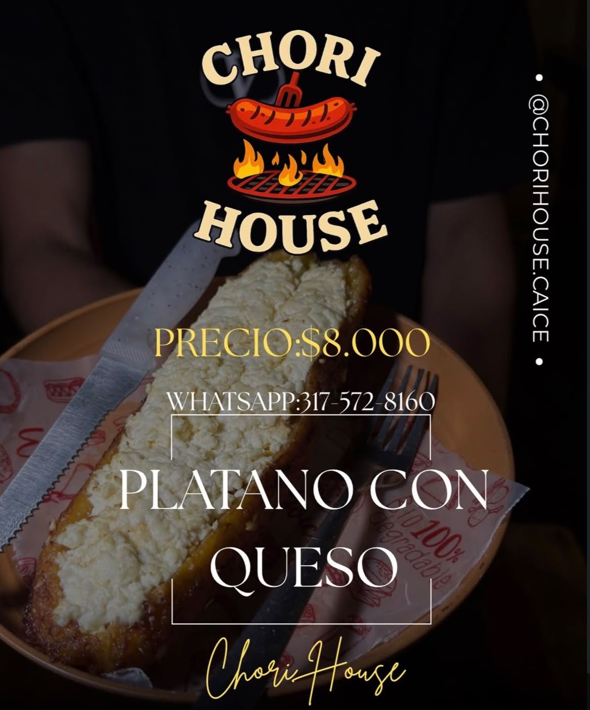 Plátano con Queso
