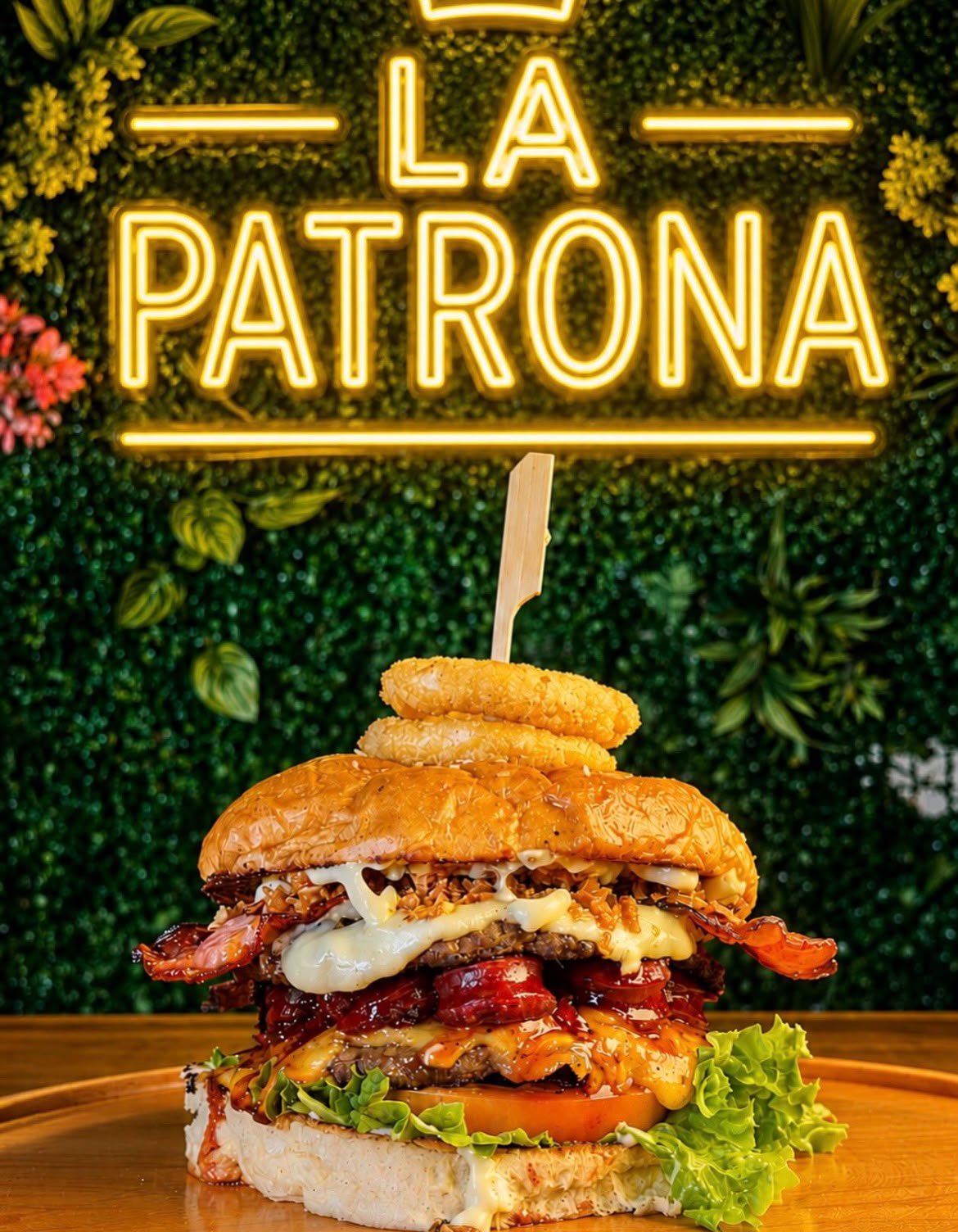 Hamburguesa La Patrona 2026