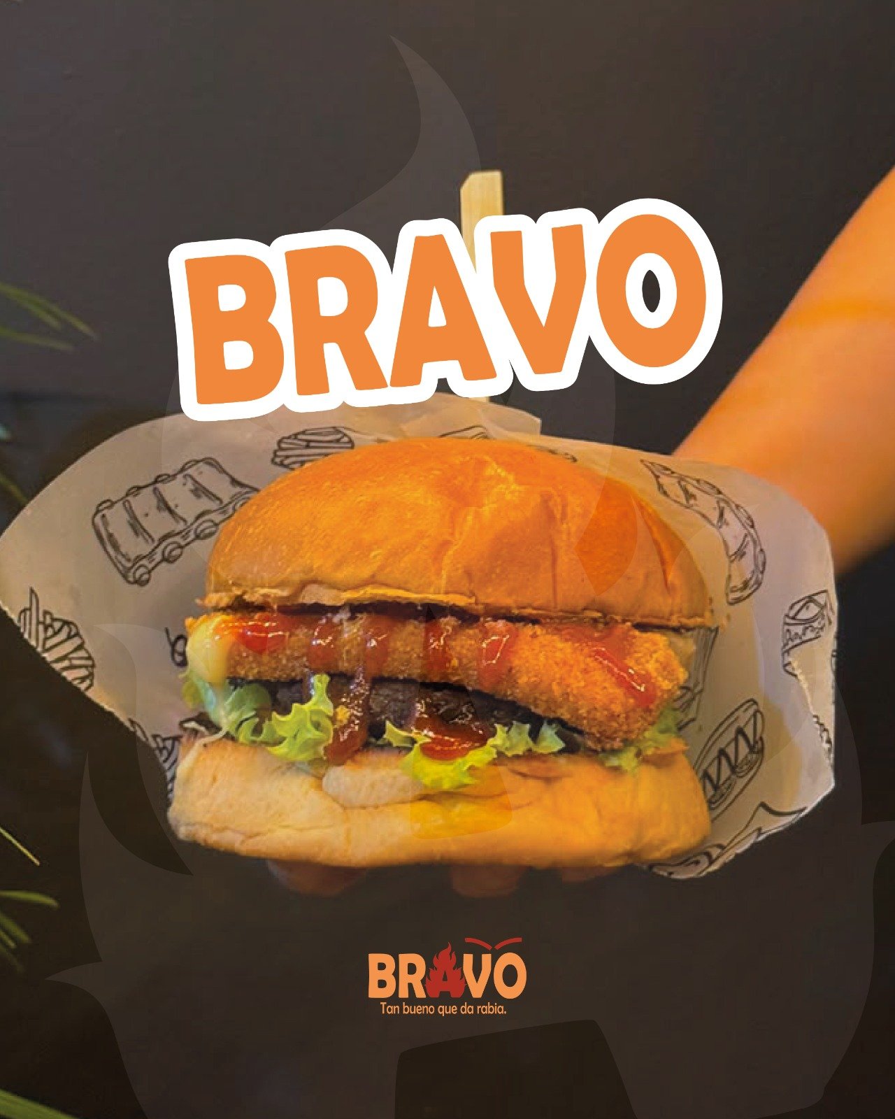 Hamburguesa Bravo